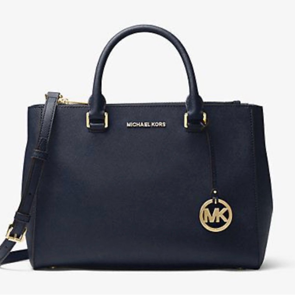 Euc Authentic Michael Kors Sutton Medium Saffiano… - image 1